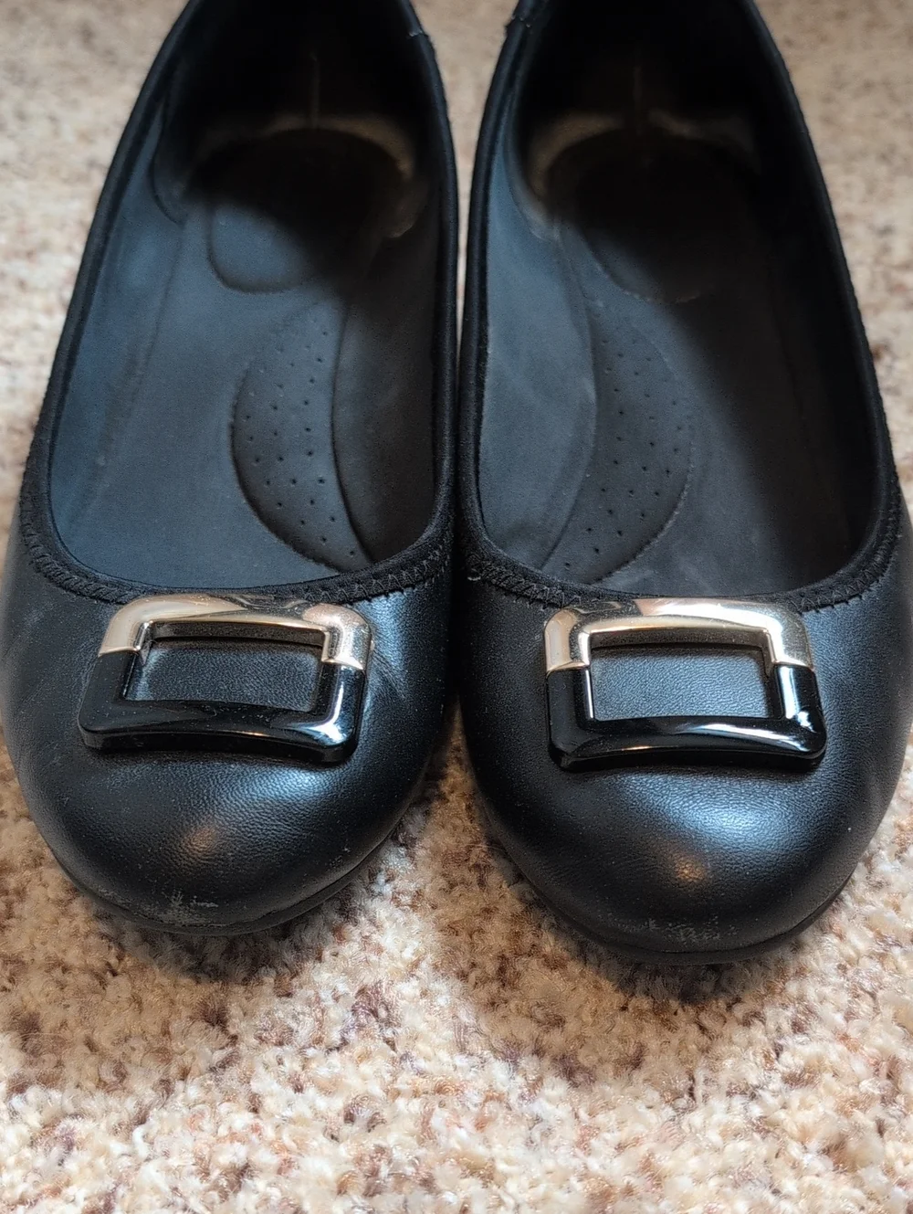 Bandolino Black B-Flexible Wedges Size 8.5